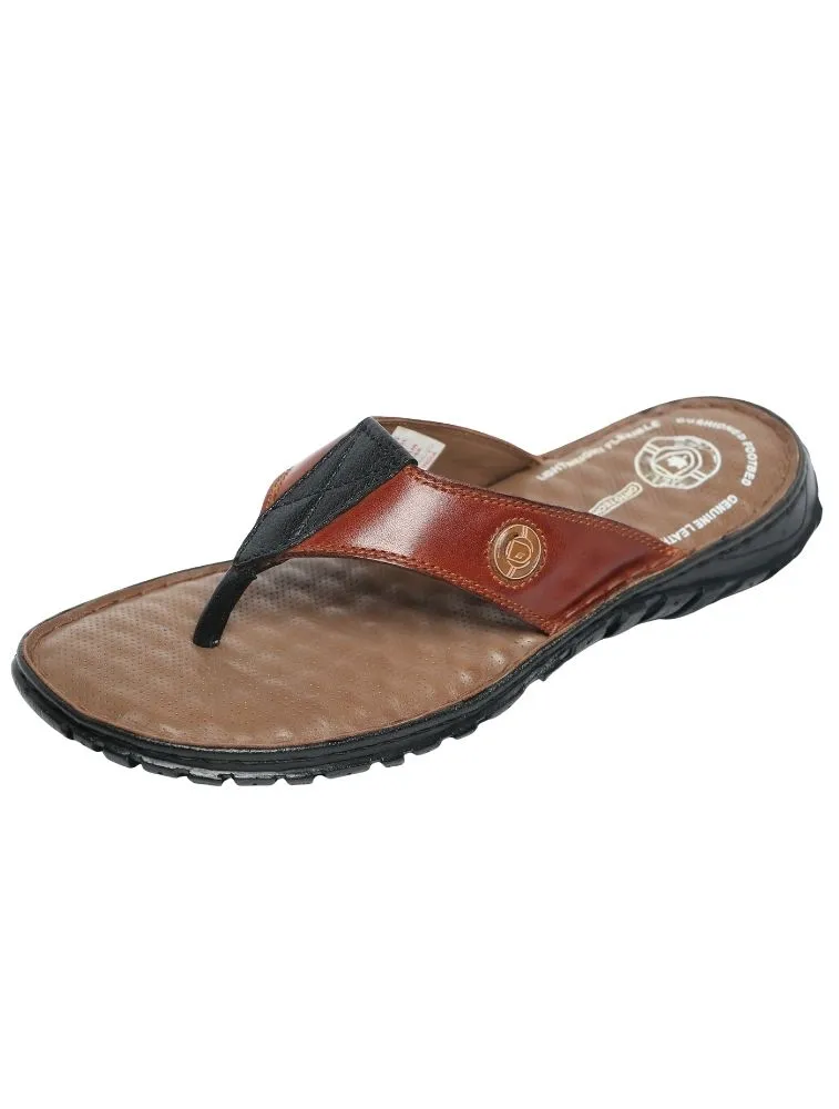 Tan Loke Stitchdown Genuine Leather Sandals