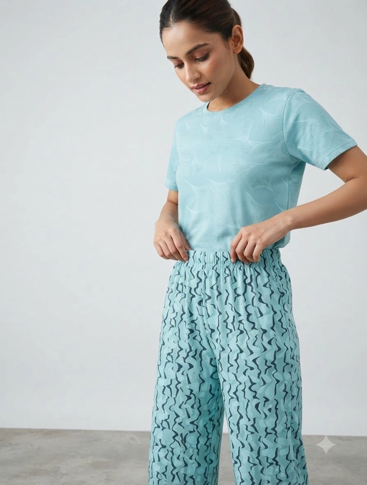 Teal Womens Sea Breaze CoOrd Set