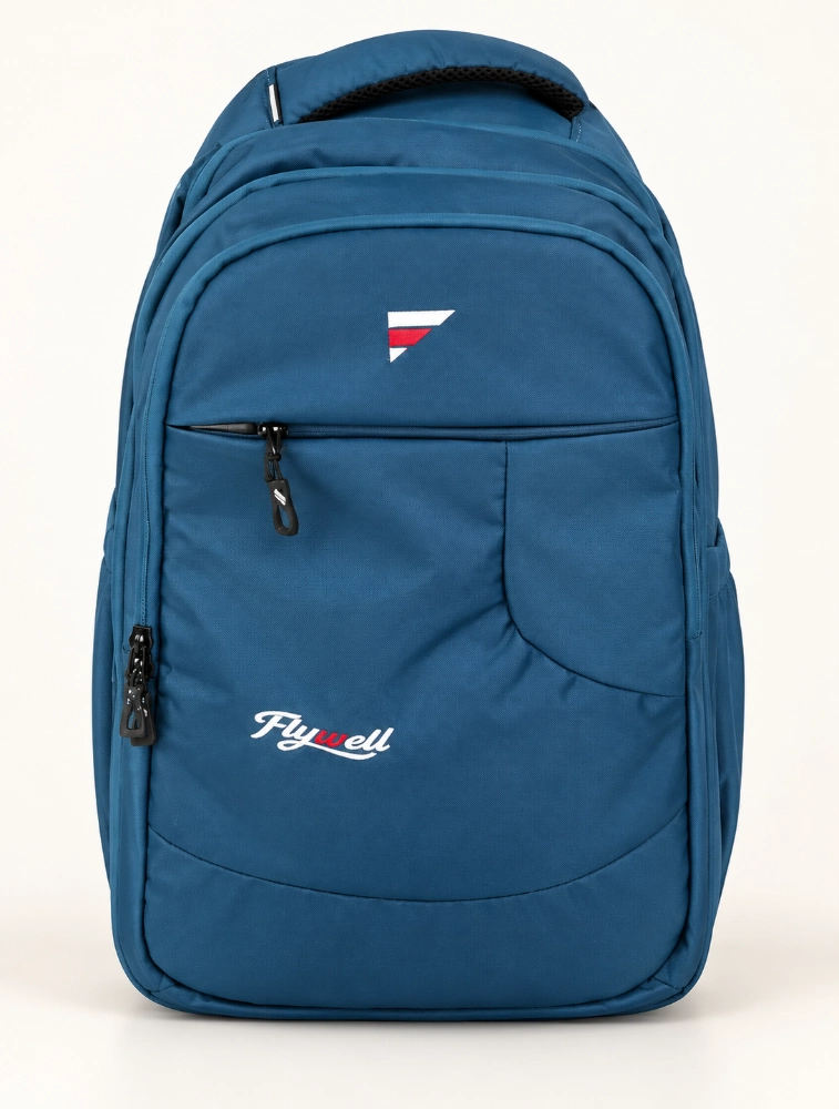Teal Blue Flywell Premium AeroVault Backpack