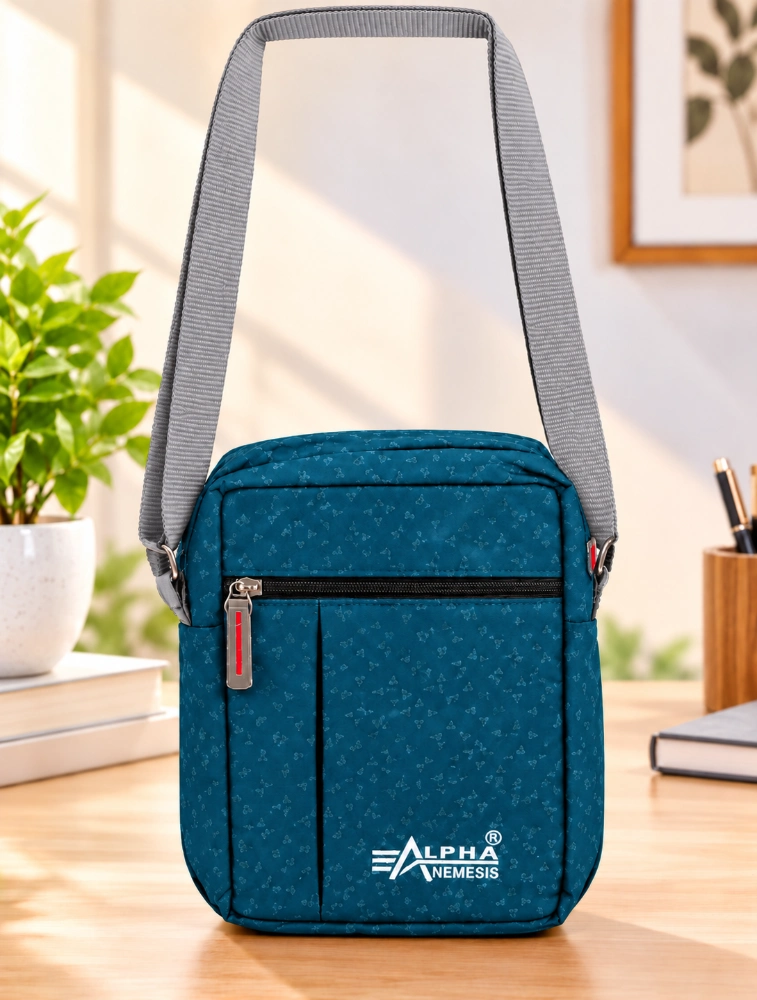 Zyvora Fashion Teal Blue Alpha Nemesis Casual Sling Bag