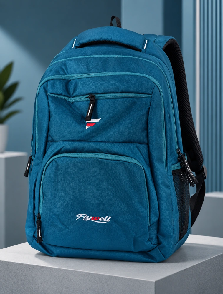 Teal Blue Flywell Premium VenturePro Backpack