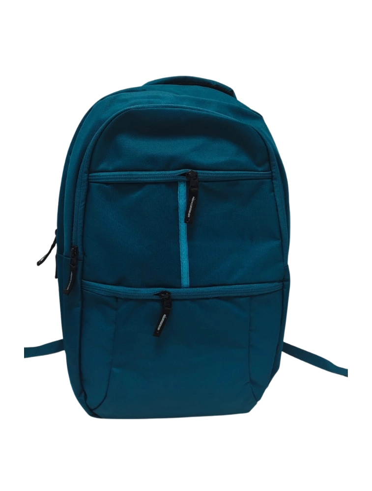 Teal Blue Unisex Multi Compartment Ulility Backpack  