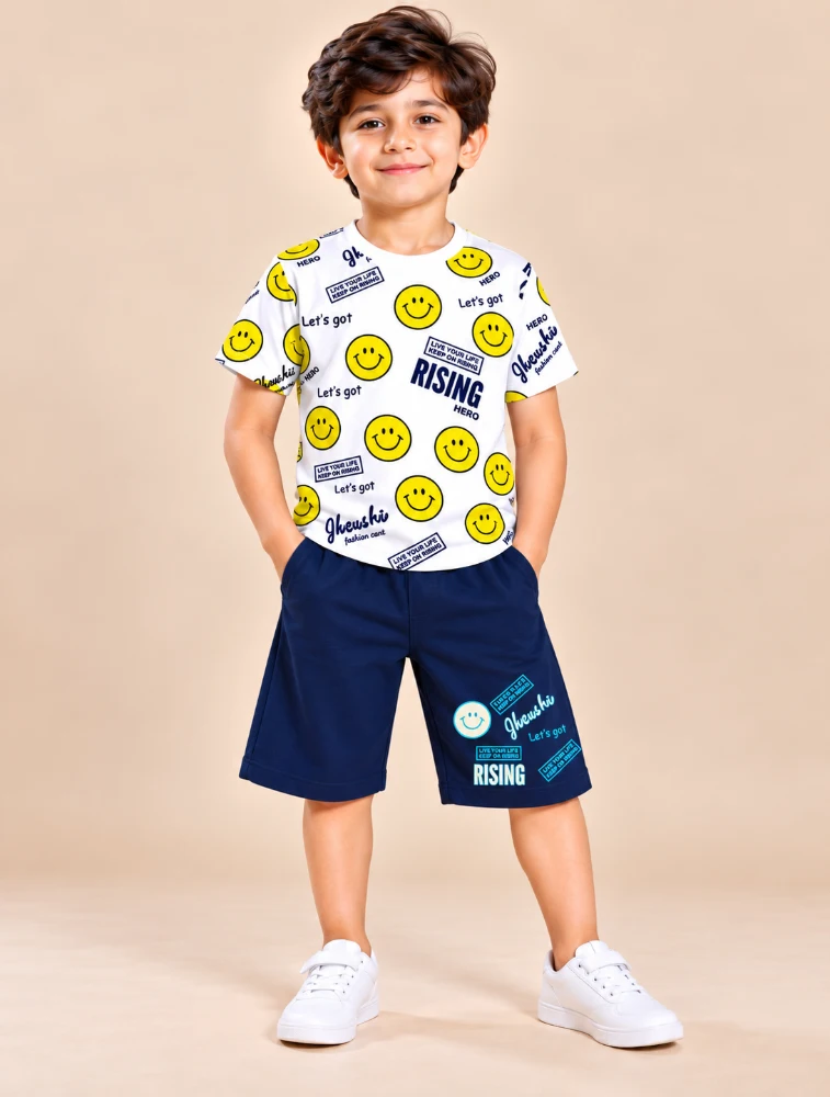 White Kids Nightwear Set