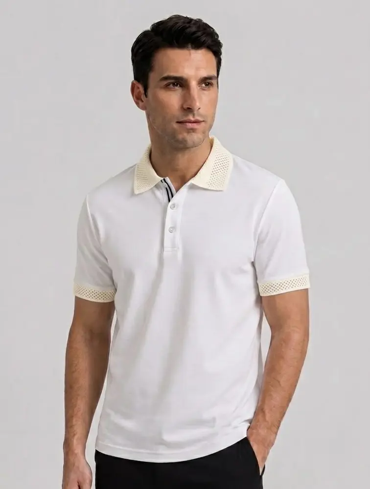 Men’s premium Cotton 240 GSM Polo Half Sleeve T -Shirt With Collor and Cuffs — bulk from ₹345