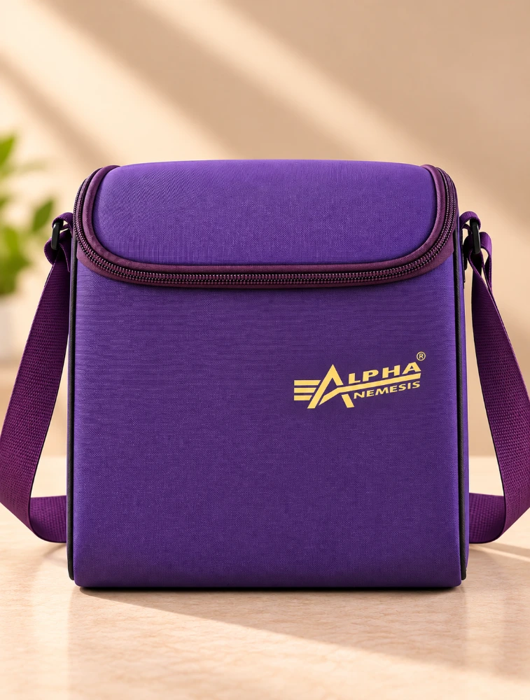 Wine Alpha Nemesis Cube Insulated large Lunch Bag