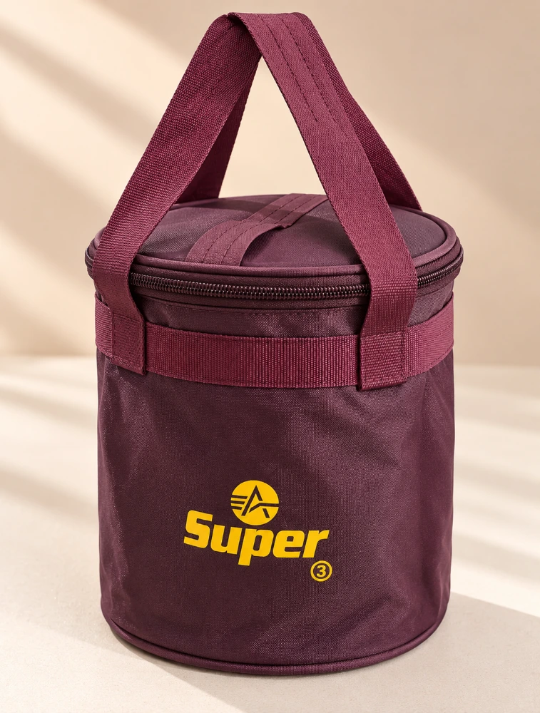 Wine Alpha Nemesis Round Insulated Large Lunch Bag