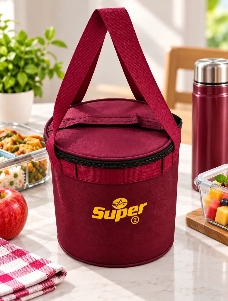Wine Alpha Nemesis Round Insulated Lunch Bag