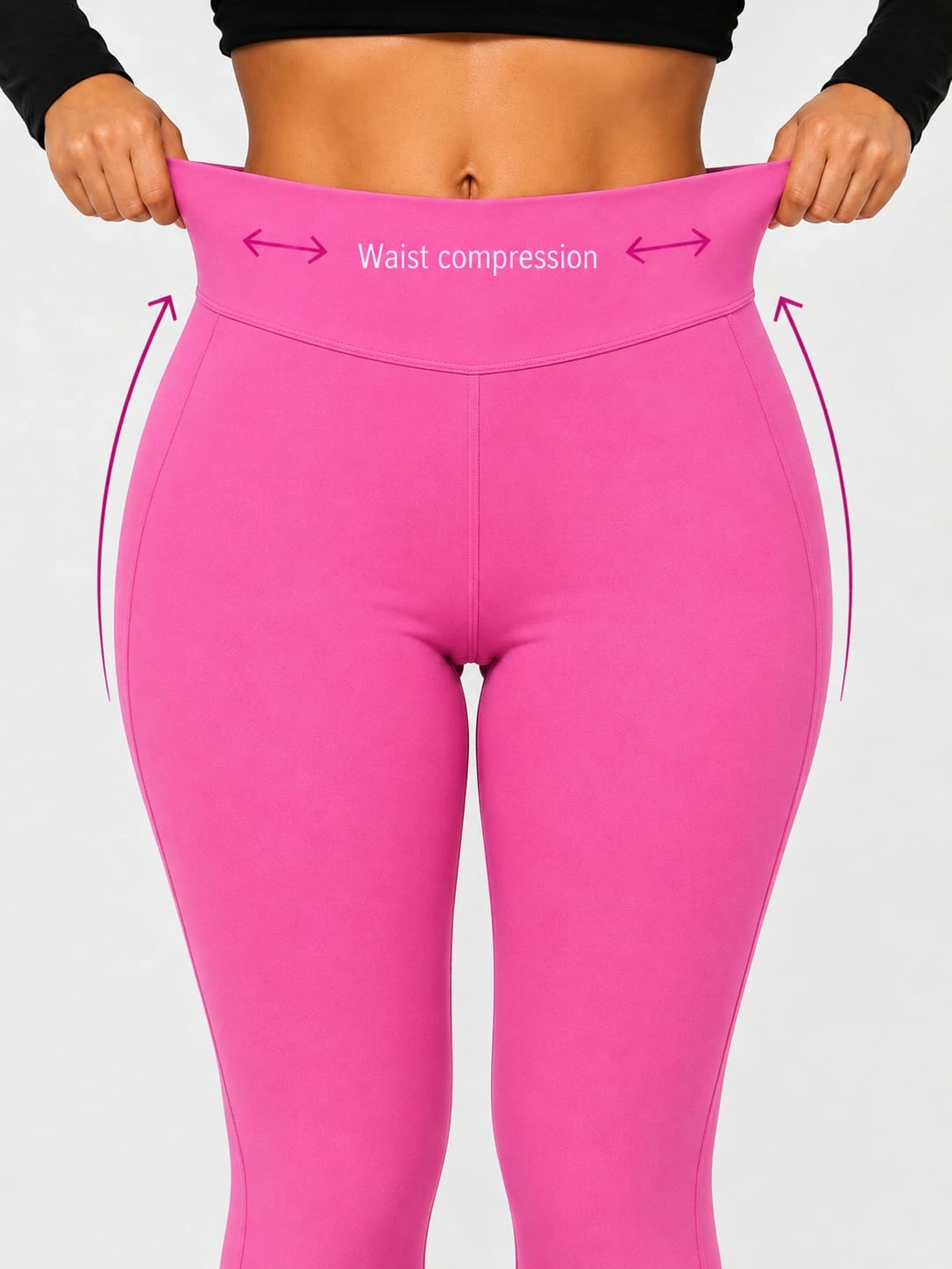 Pink Womens Tummy Tucker Jegging