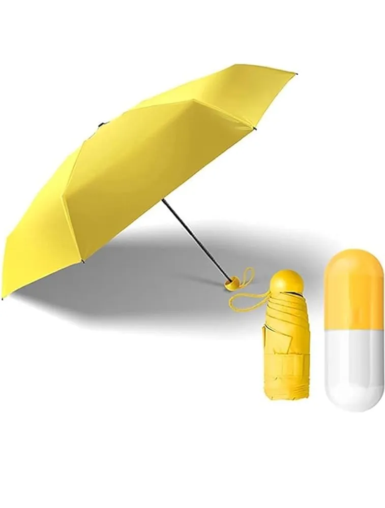 Yellow Classic Capsule Umbrella