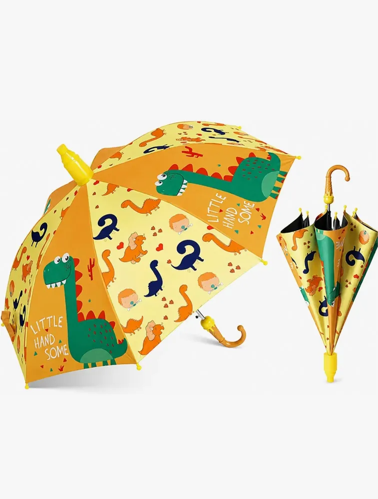 Yellow Shutter Style Kids Umbrella