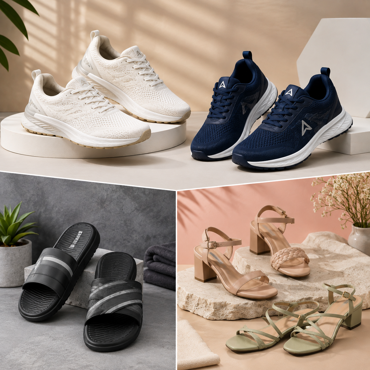 Footwear in bulk