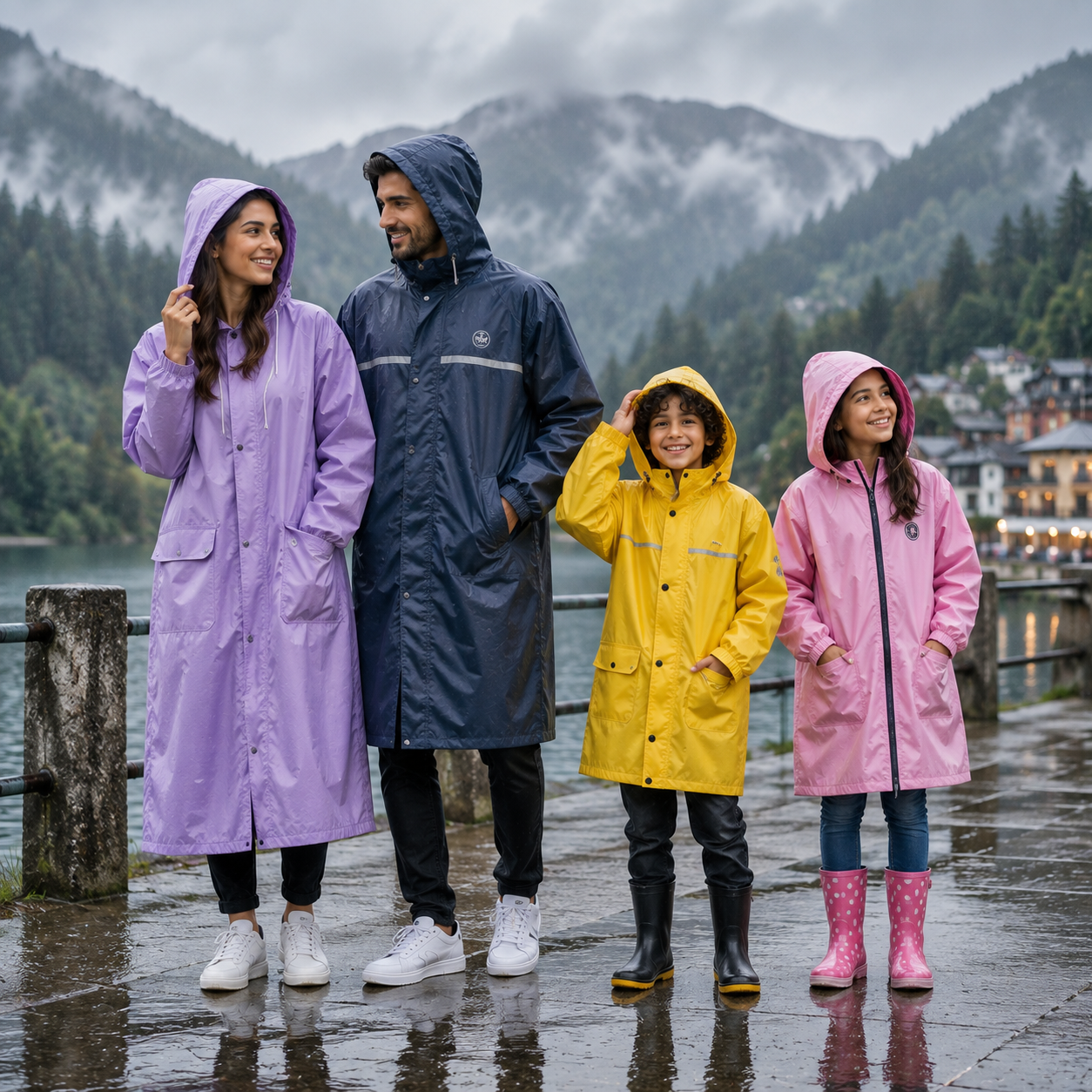 Raincoats in bulk