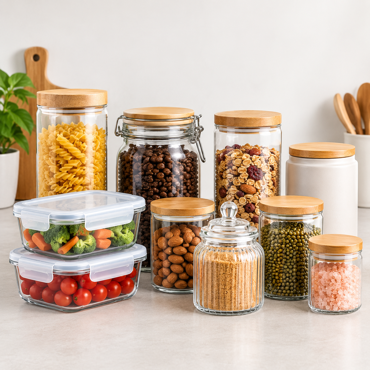 Jars and Containers in bulk