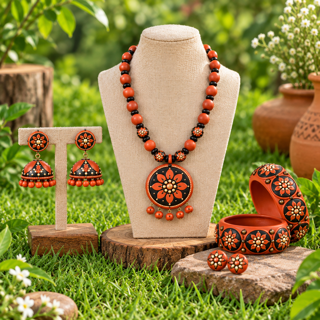 Terracotta Jewellery in bulk