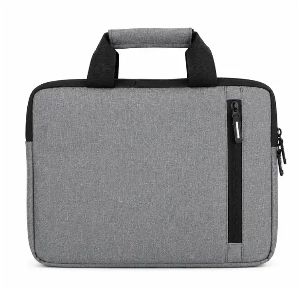 Kharidega- Grey Khadi 15 and 12 Inch Laptop Sleeve